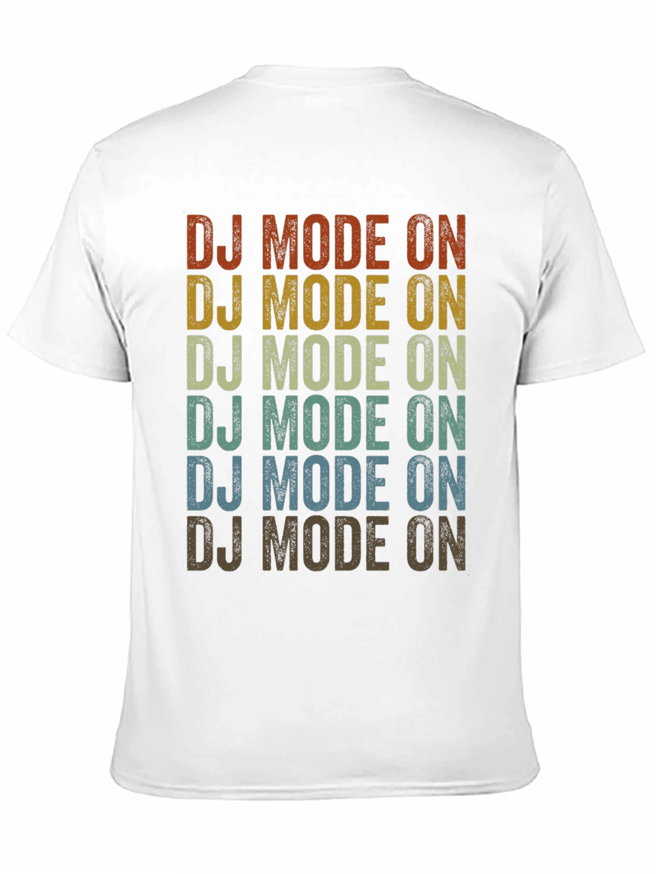 Retro DJ Mode On Graphic Tee