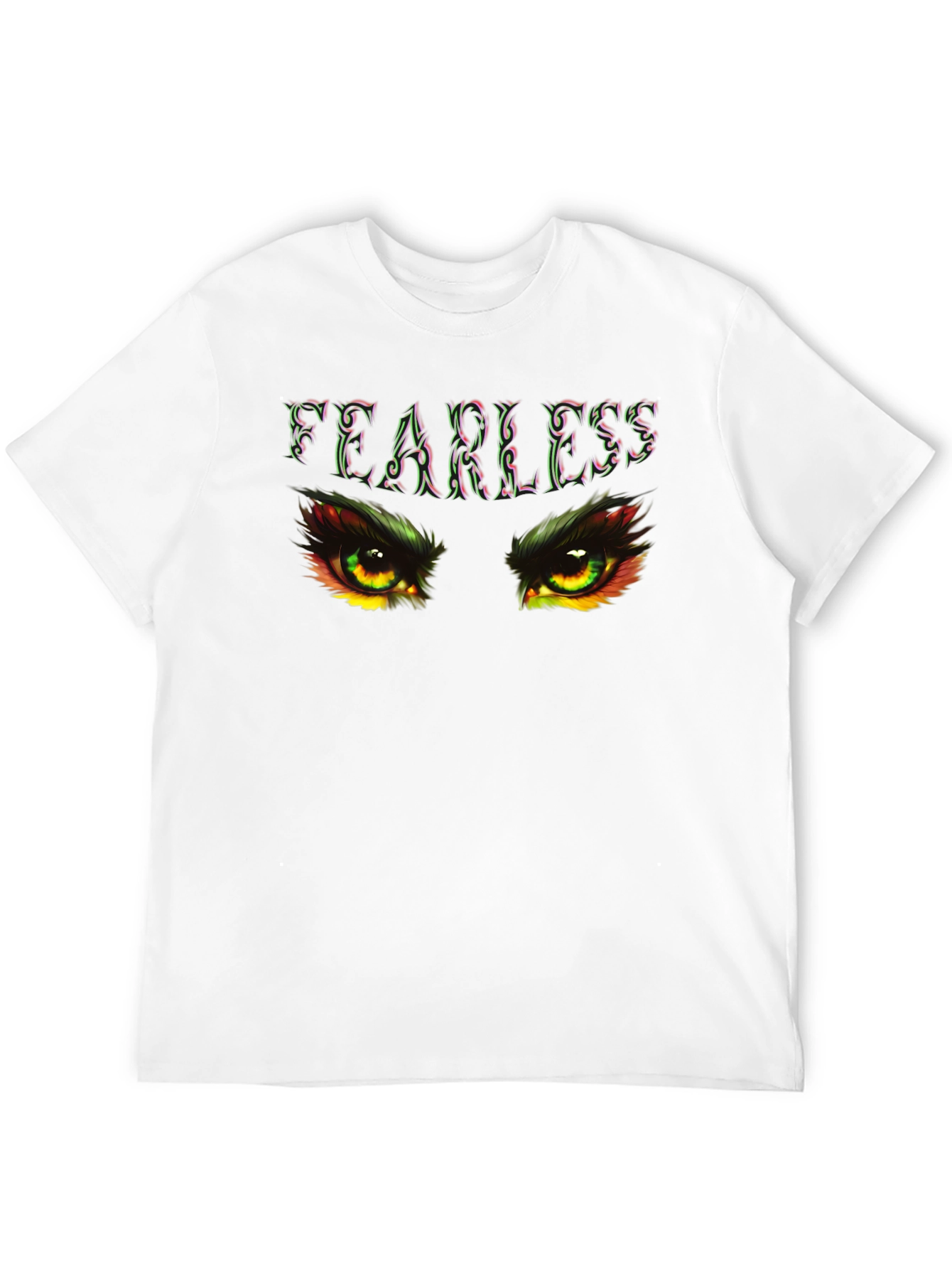Fearless Eye Graphic Black T-Shirt