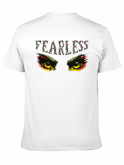 Fearless Eye Graphic Black T-Shirt
