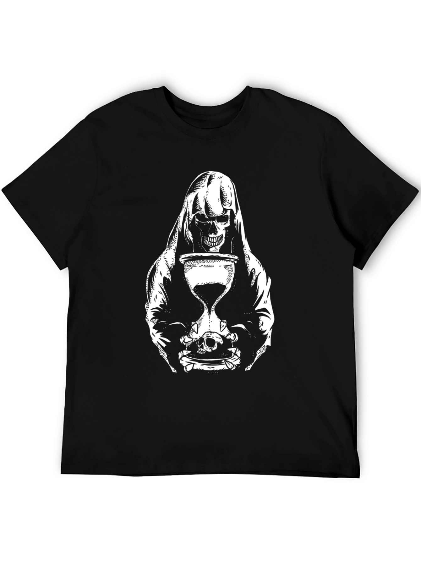 Grim Reaper Hourglass Graphic Tee