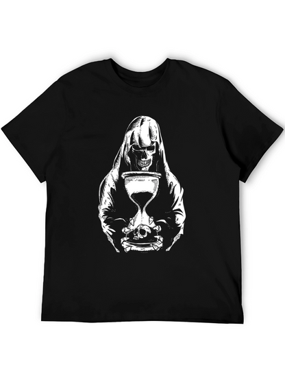 Grim Reaper Hourglass Graphic Tee