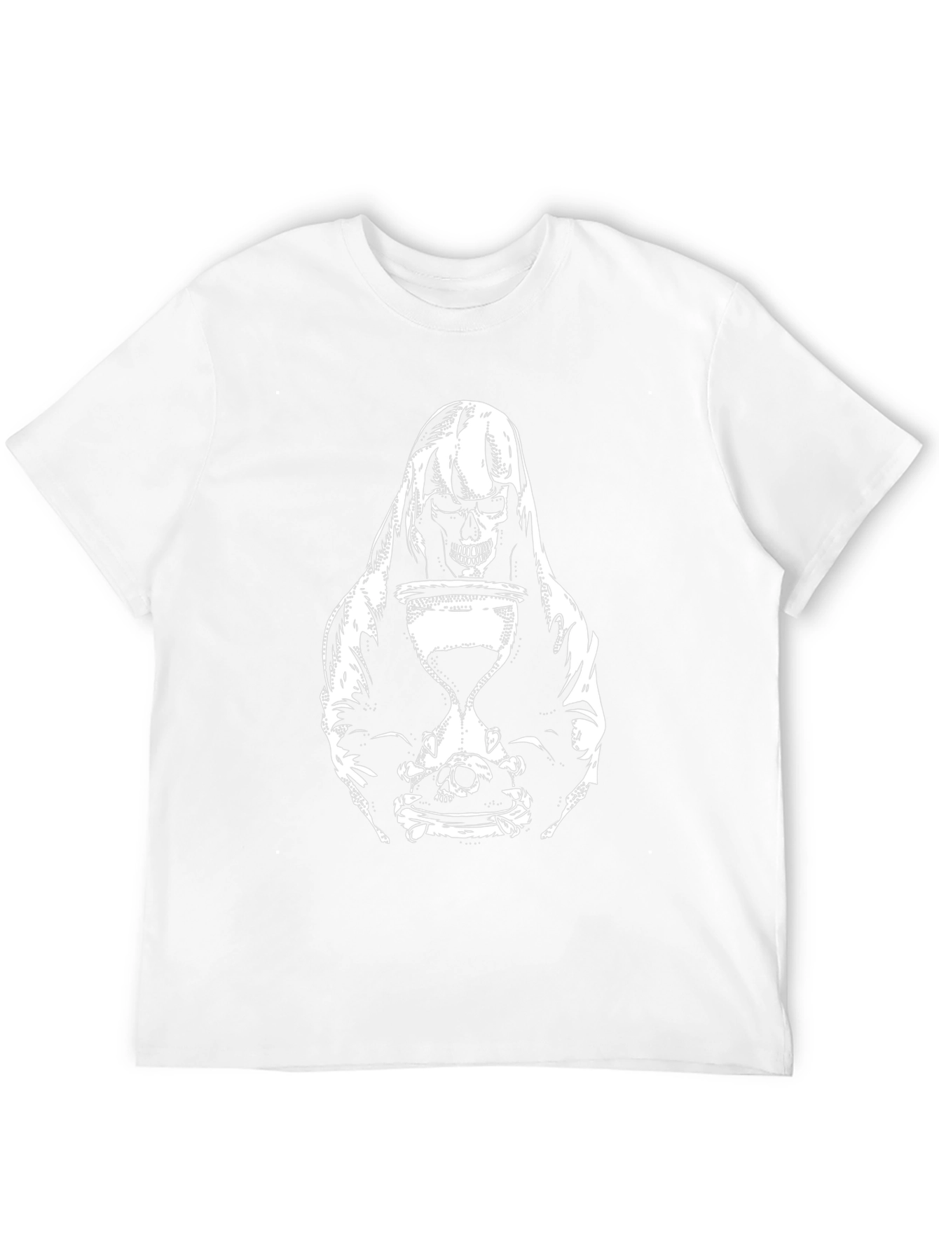 Grim Reaper Hourglass Graphic Tee