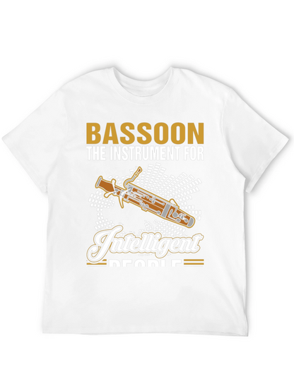 Bassoon Instrument T-Shirt - For Intelligent People!