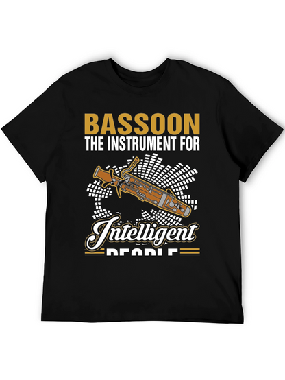 Bassoon Instrument T-Shirt - For Intelligent People!