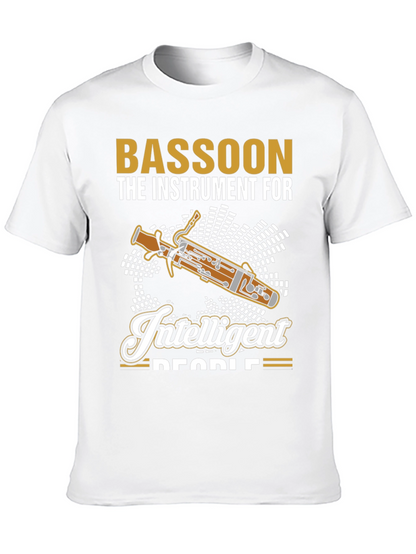 Bassoon Instrument T-Shirt - For Intelligent People!