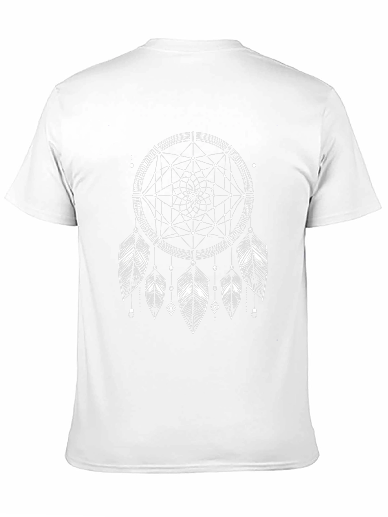 Dreamcatcher Graphic Tee - Black Cotton T-Shirt