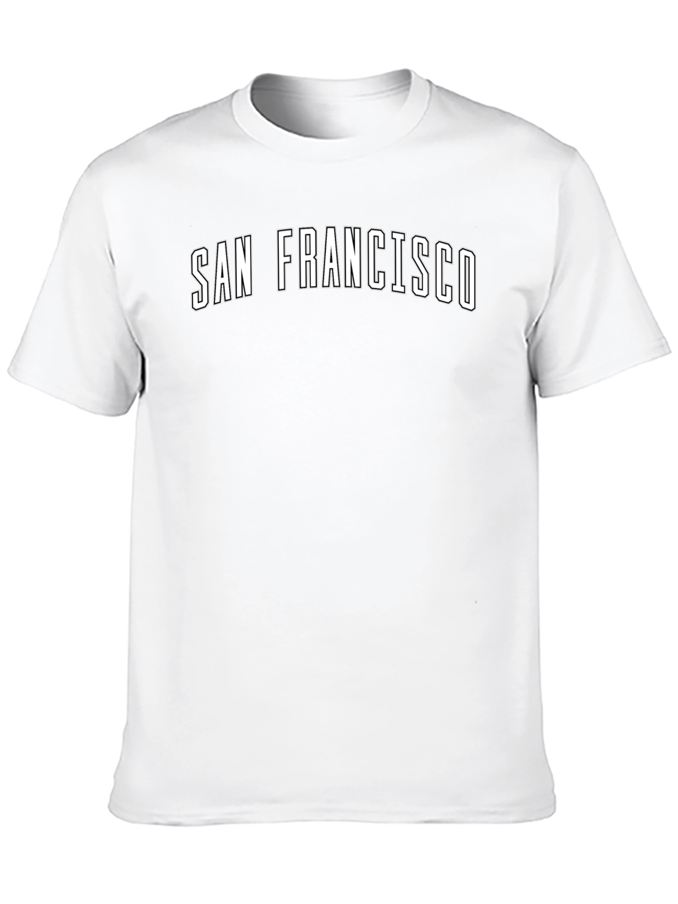 San Francisco Graphic Black T-Shirt