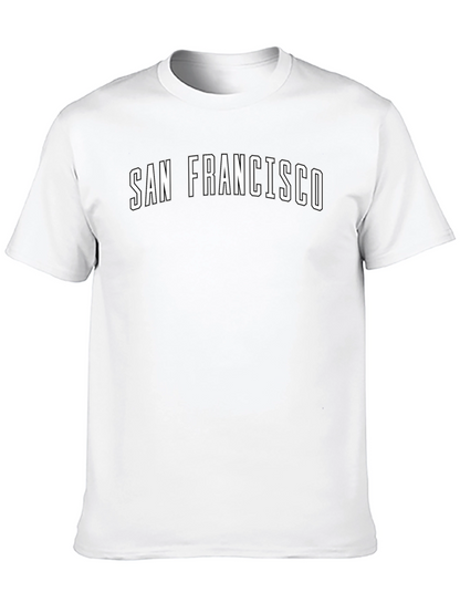 San Francisco Graphic Black T-Shirt
