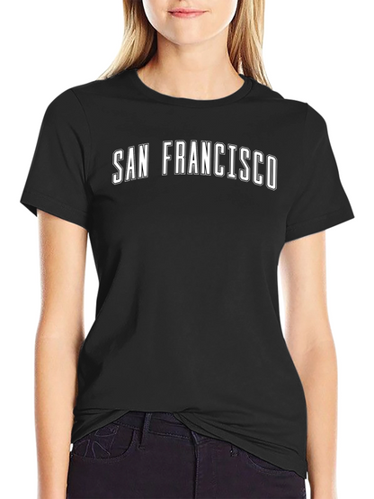 San Francisco Graphic Black T-Shirt