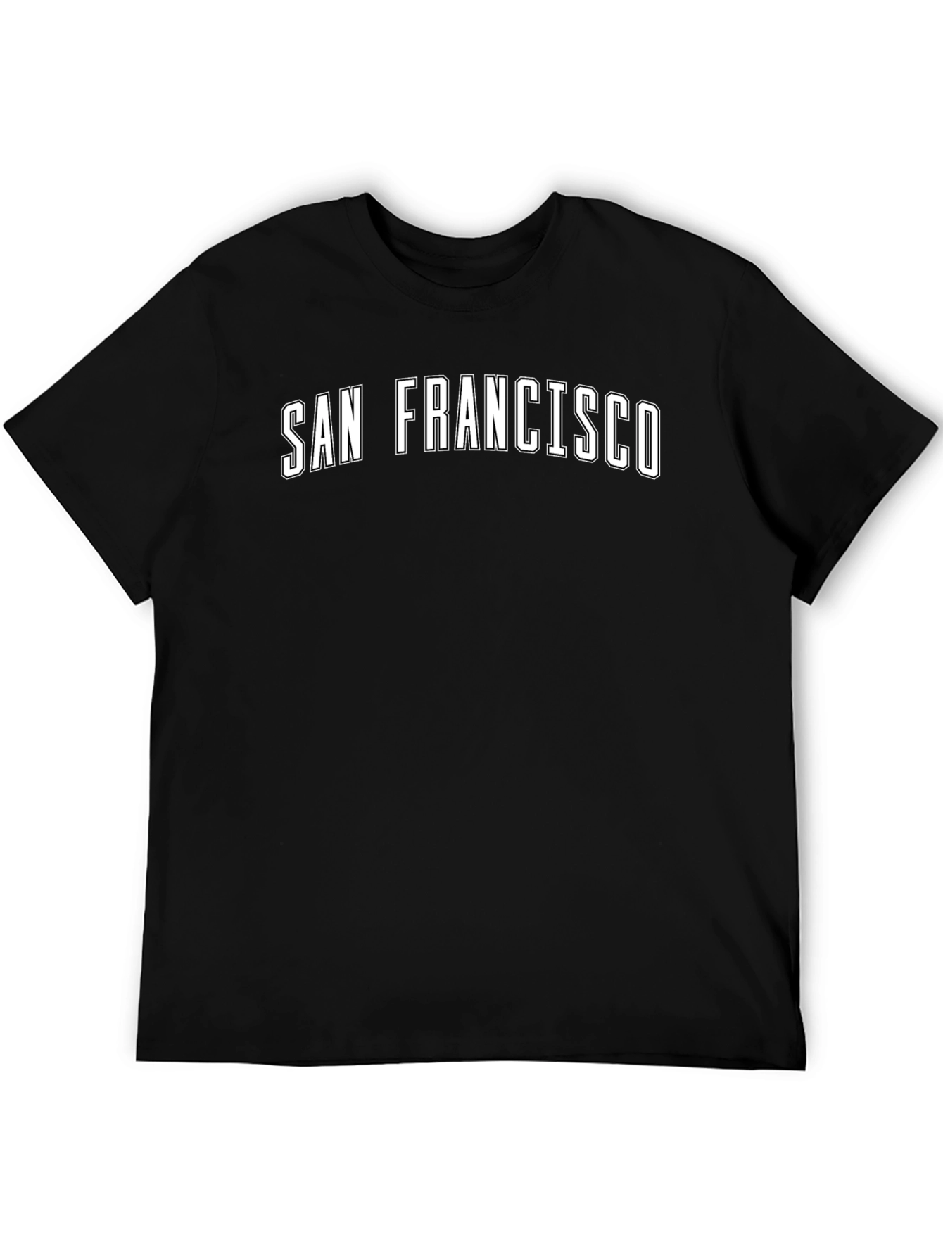 San Francisco Graphic Black T-Shirt