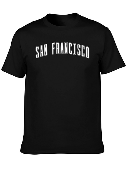 San Francisco Graphic Black T-Shirt