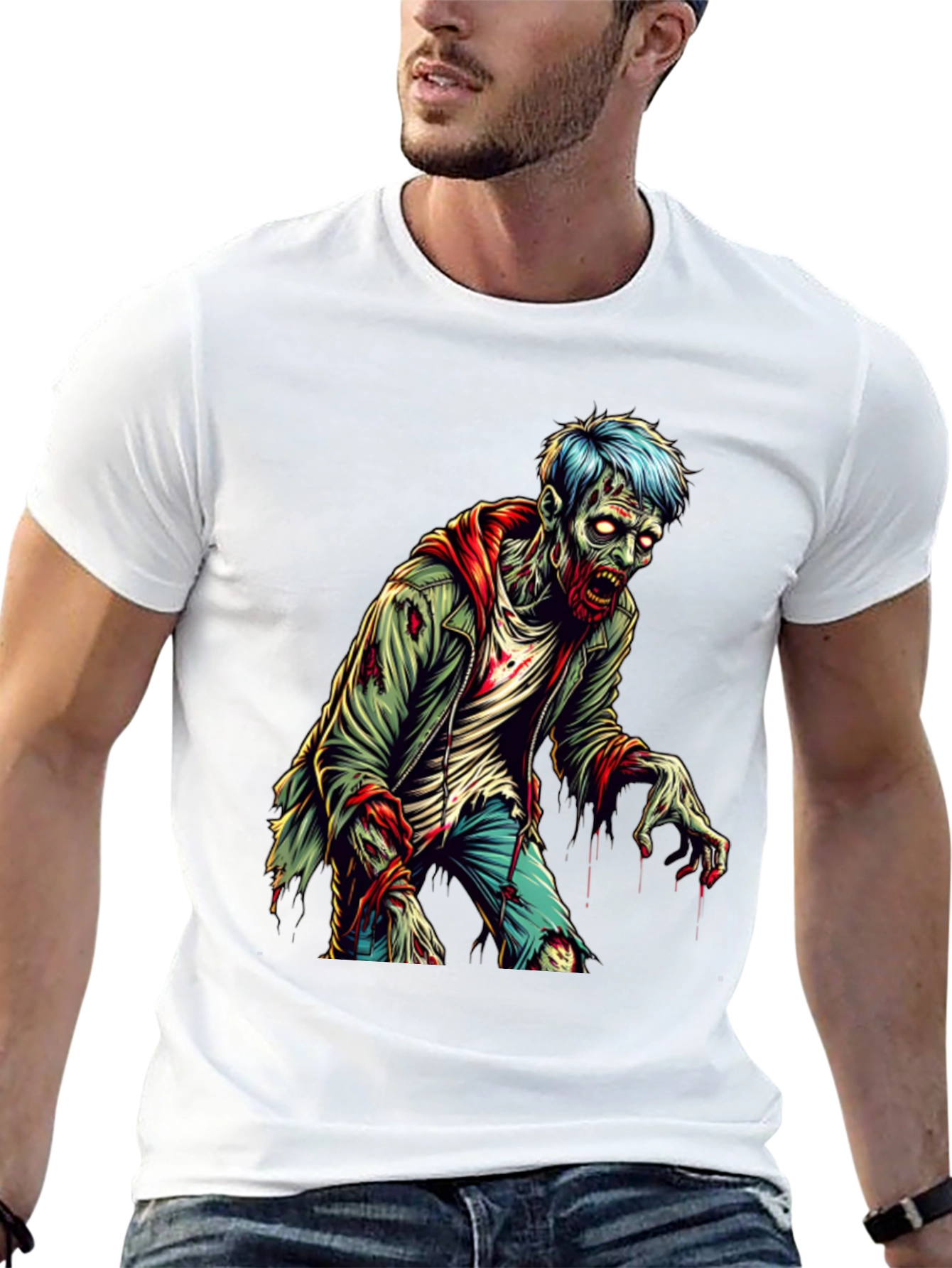 Zombie Graphic T-Shirt - Undead Style
