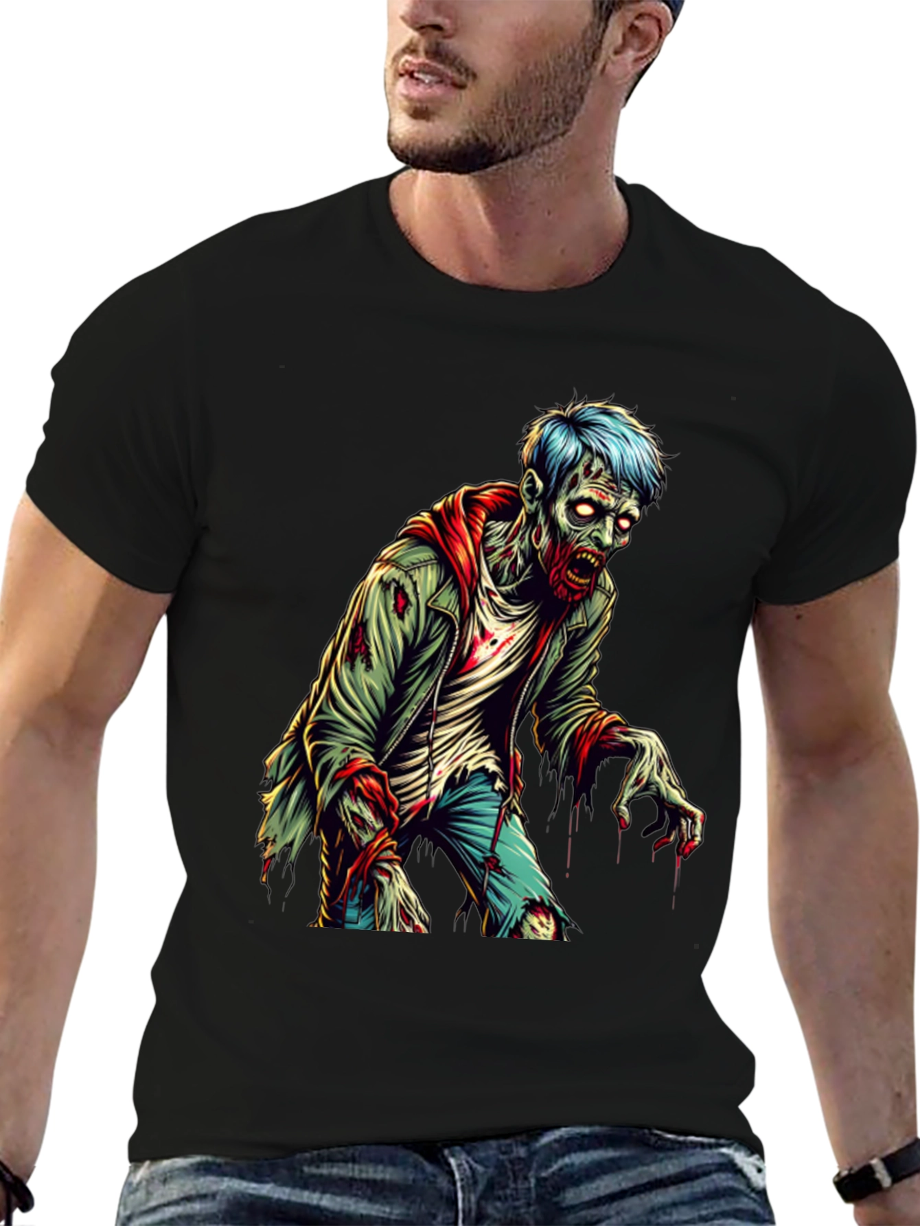Zombie Graphic T-Shirt - Undead Style