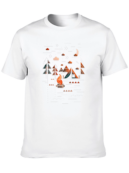 Camping Adventure Graphic T-Shirt