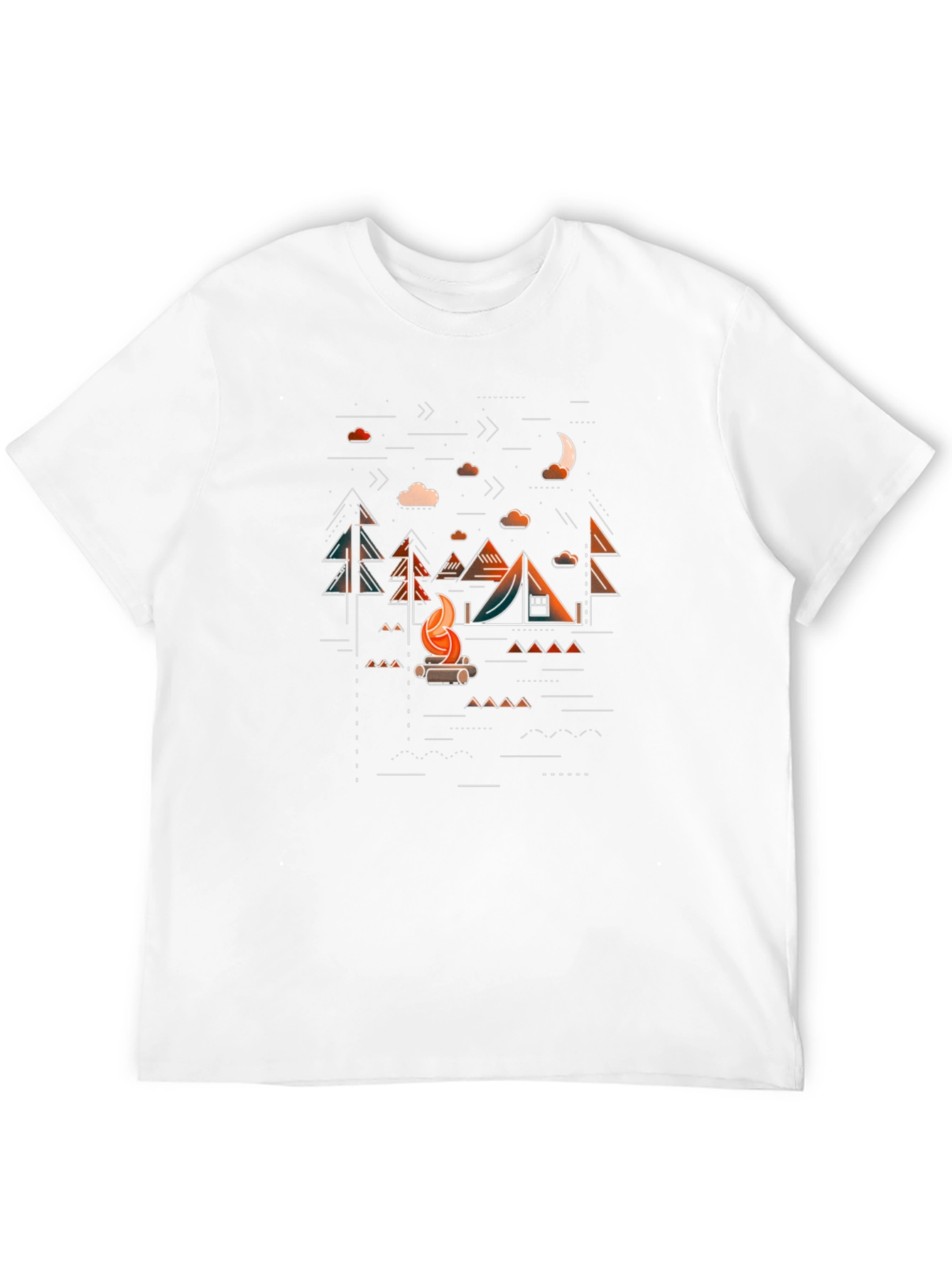 Camping Adventure Graphic T-Shirt