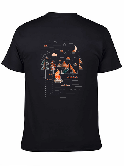 Camping Adventure Graphic T-Shirt