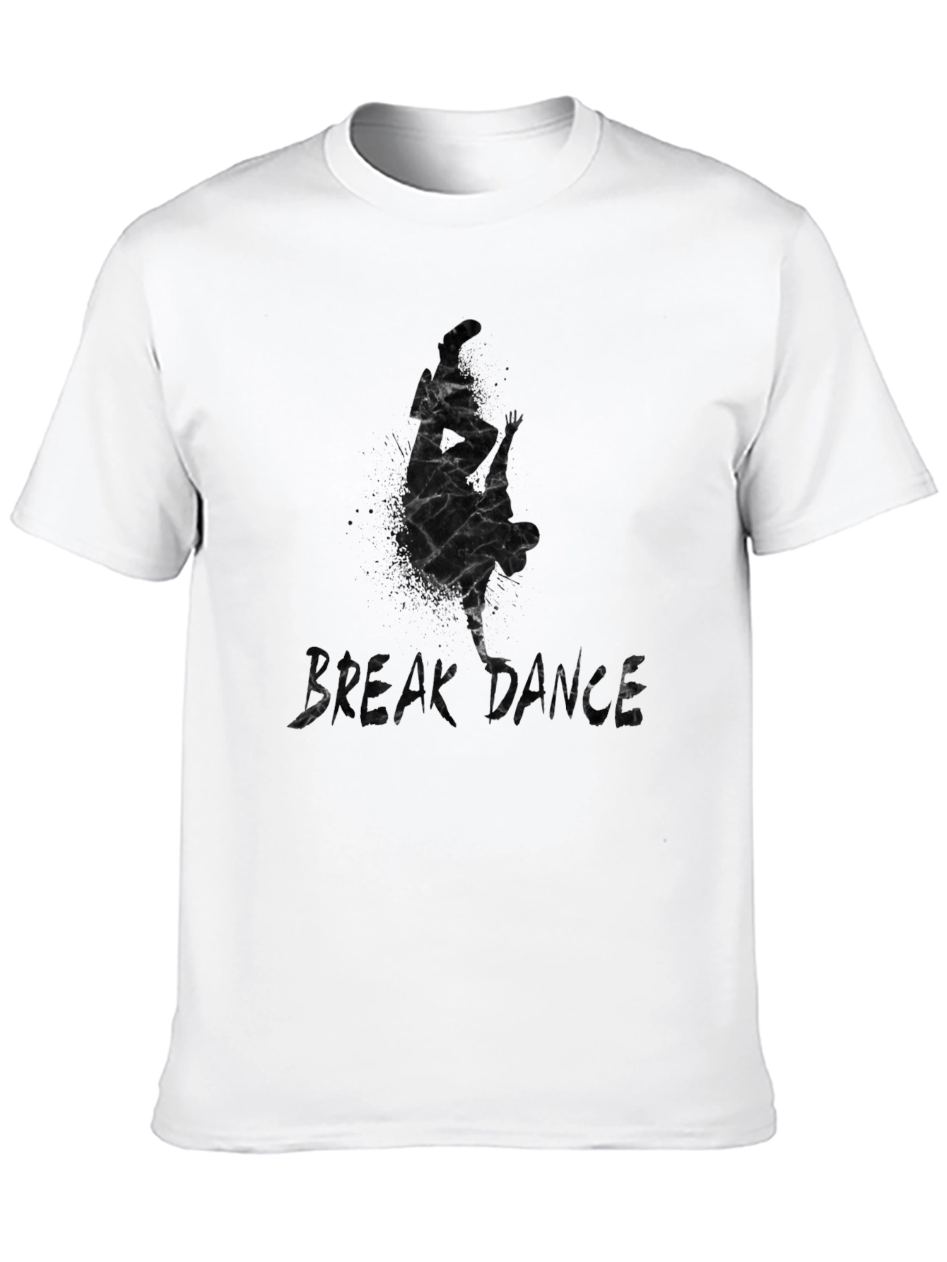 Break Dance Graphic Tee - Stylish Black T-Shirt