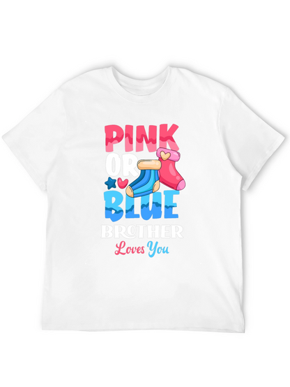 Pink or Blue Brother Loves You T-Shirt