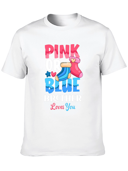 Pink or Blue Brother Loves You T-Shirt