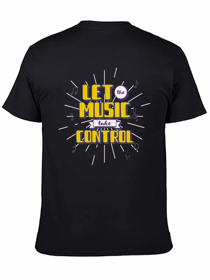 Music Lover T-Shirt - Let the Music Take Control