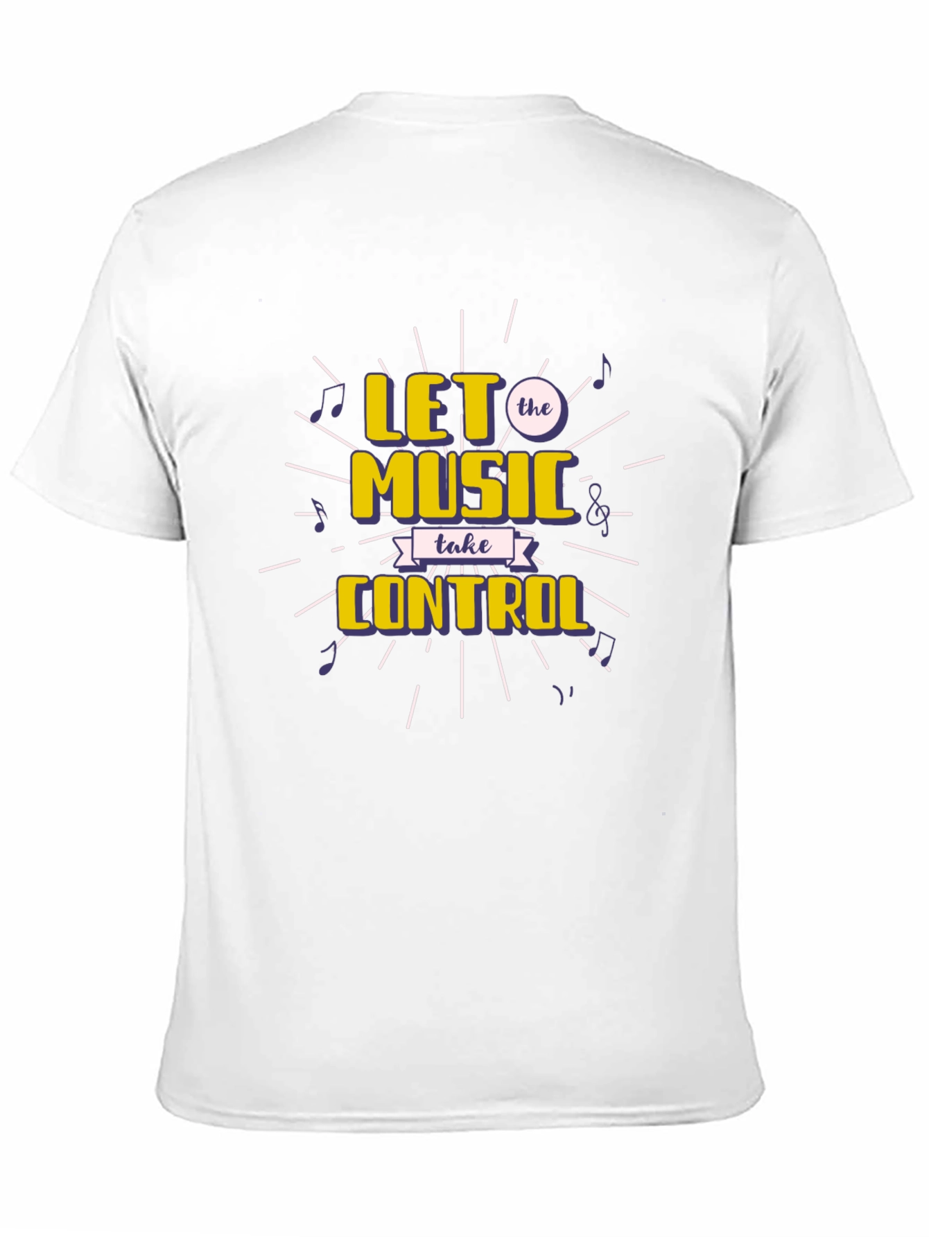 Music Lover T-Shirt - Let the Music Take Control