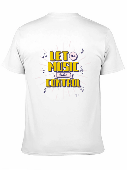 Music Lover T-Shirt - Let the Music Take Control
