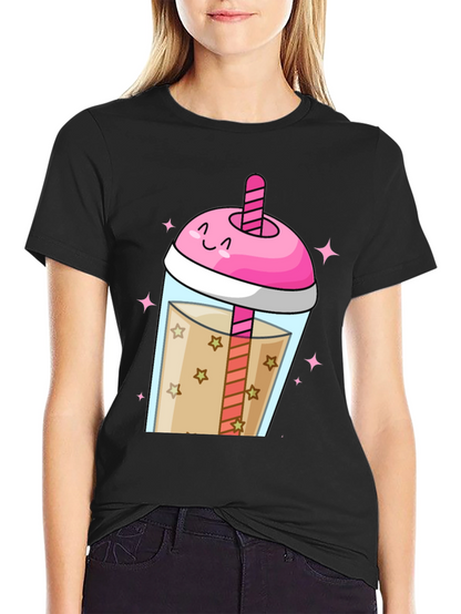 Kawaii Bubble Tea Graphic Tee