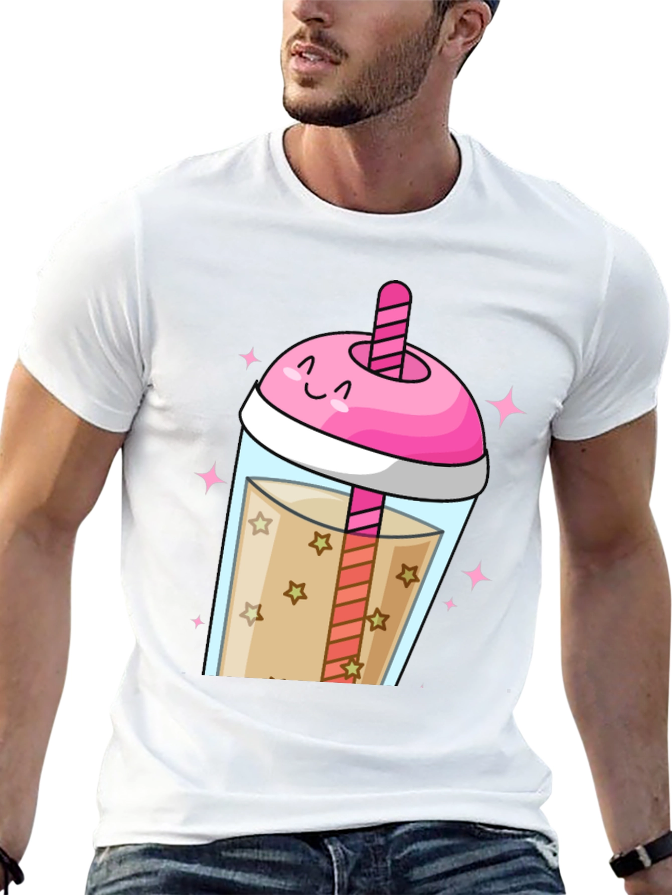 Kawaii Bubble Tea Graphic Tee