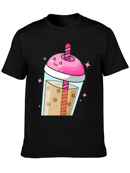 Kawaii Bubble Tea Graphic Tee