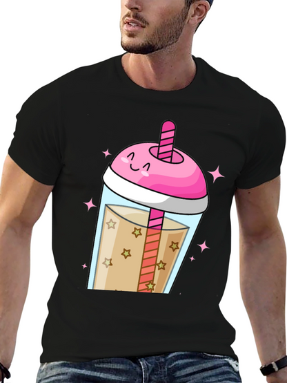Kawaii Bubble Tea Graphic Tee