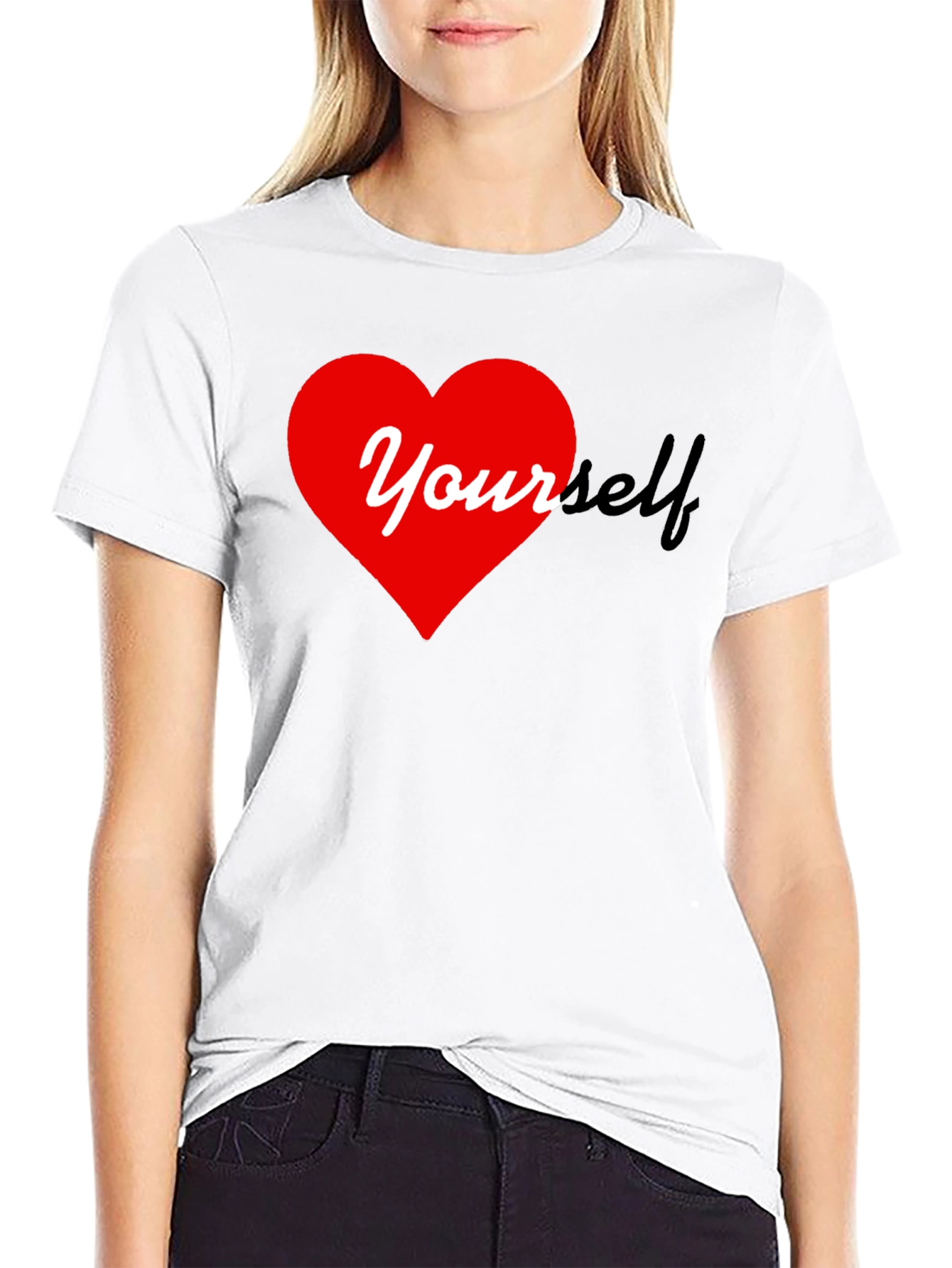 Love Yourself T-Shirt - Black Graphic Tee