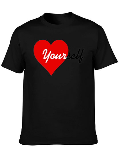 Love Yourself T-Shirt - Black Graphic Tee