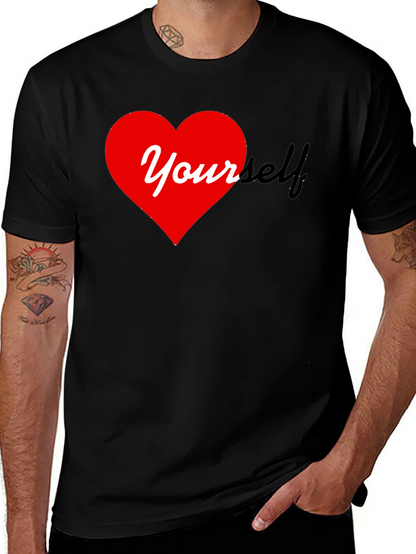 Love Yourself T-Shirt - Black Graphic Tee
