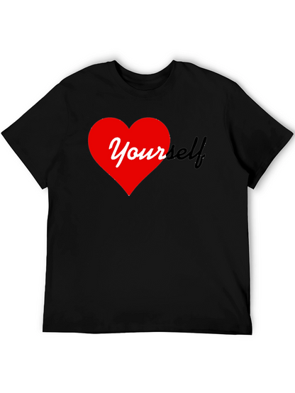 Love Yourself T-Shirt - Black Graphic Tee