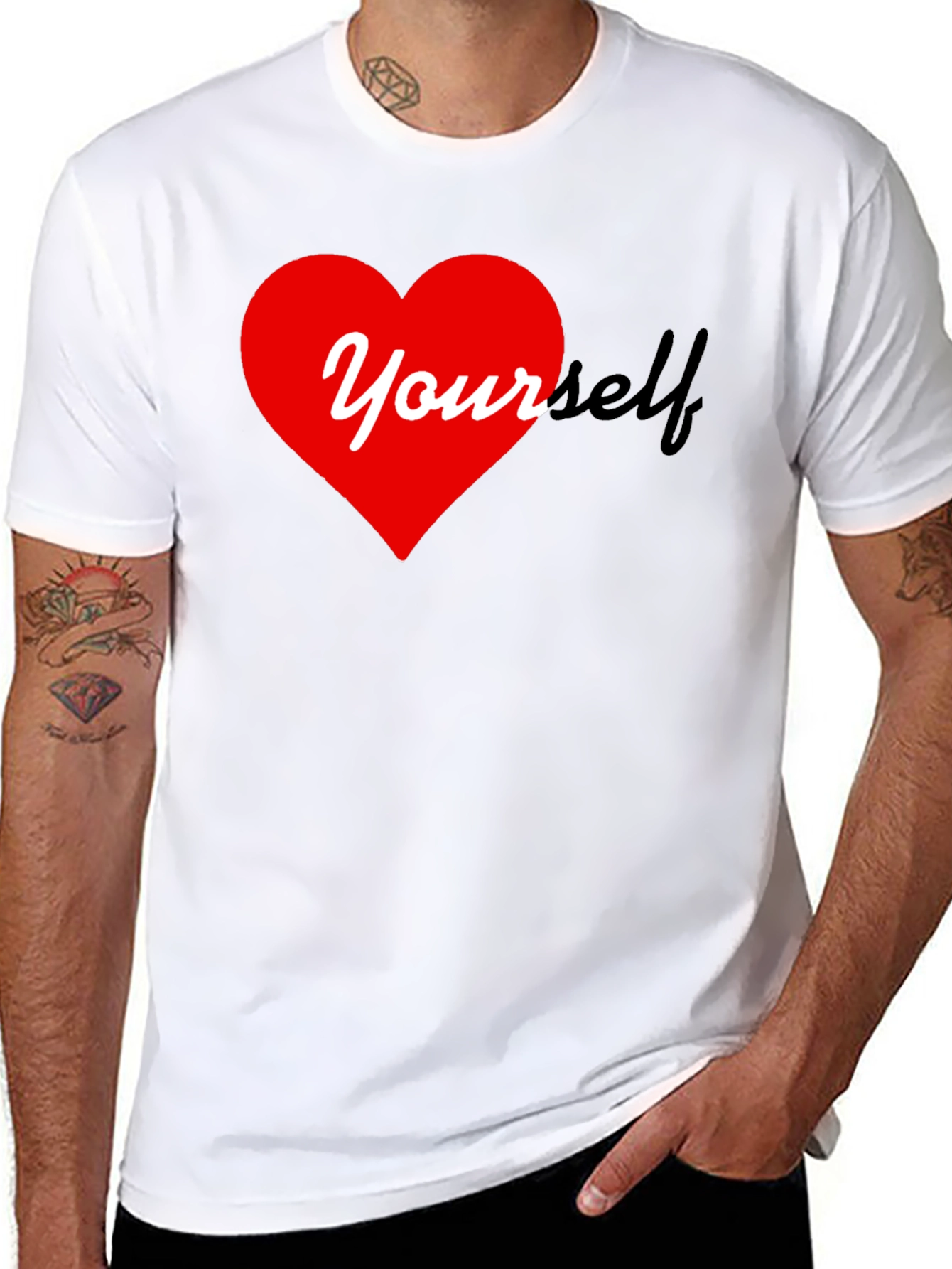 Love Yourself T-Shirt - Black Graphic Tee