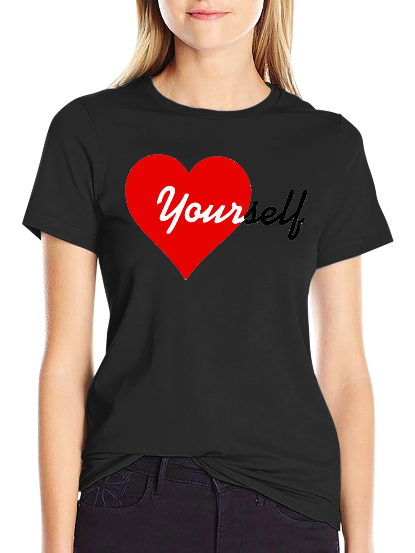 Love Yourself T-Shirt - Black Graphic Tee
