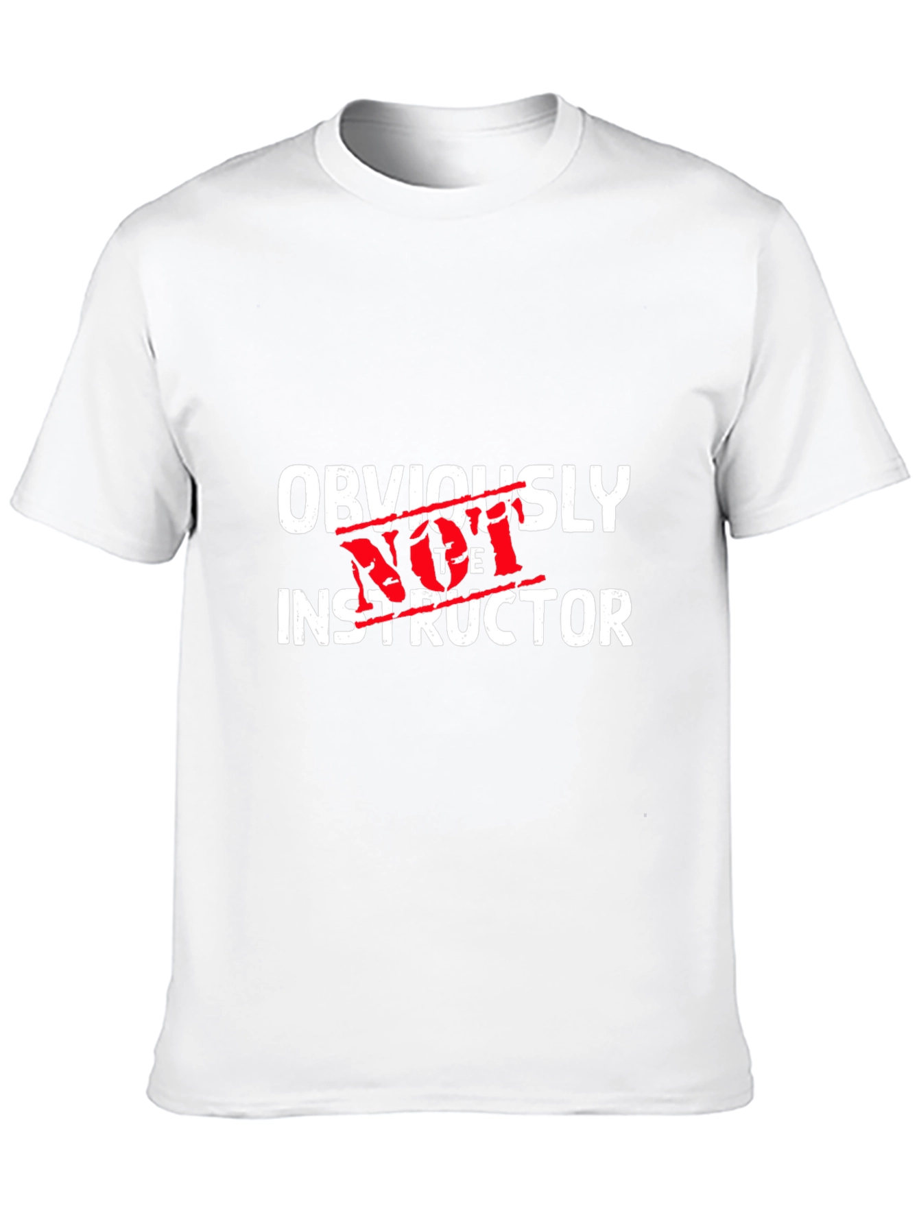 Obviously Not The Instructor Graphic Tee