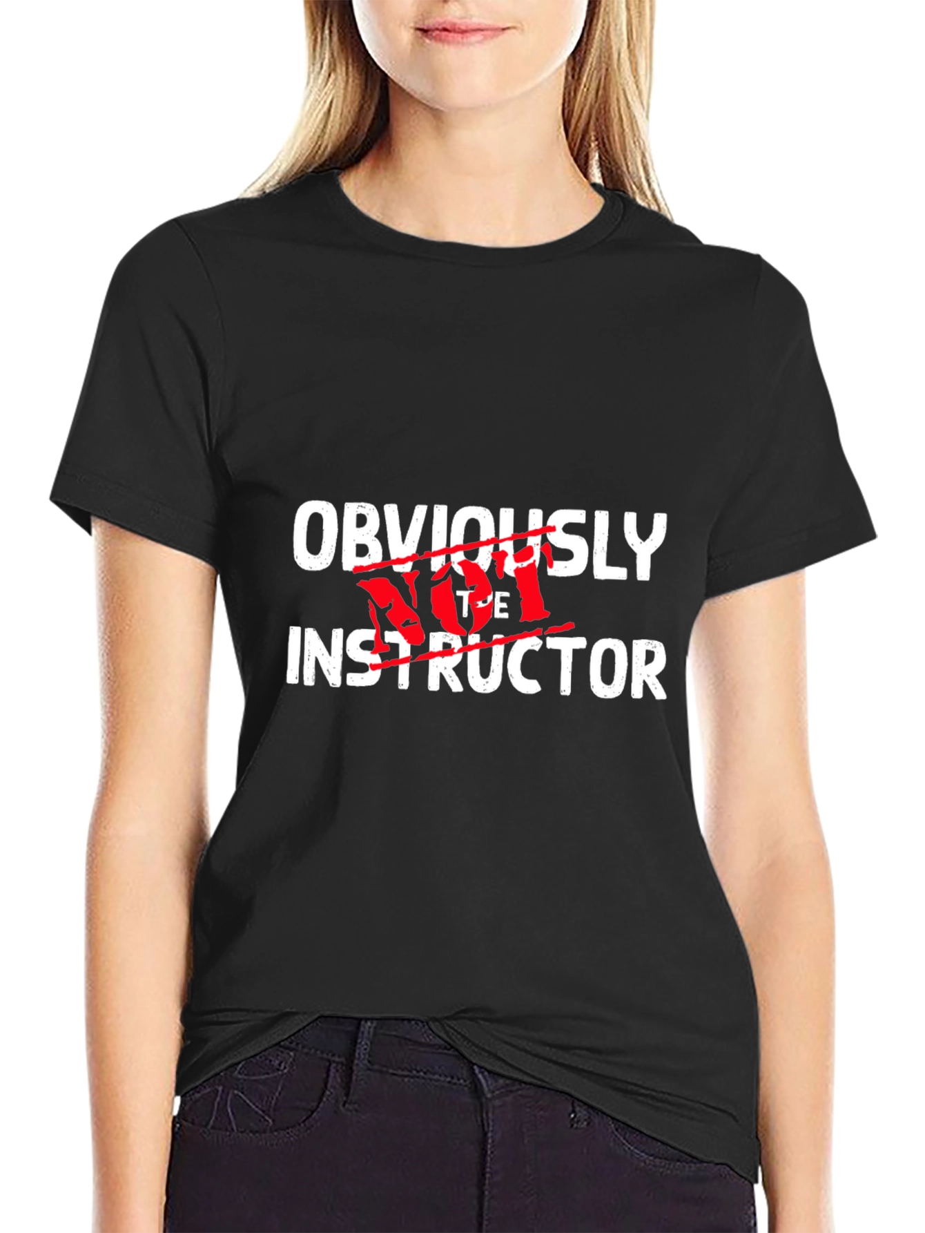 Obviously Not The Instructor Graphic Tee