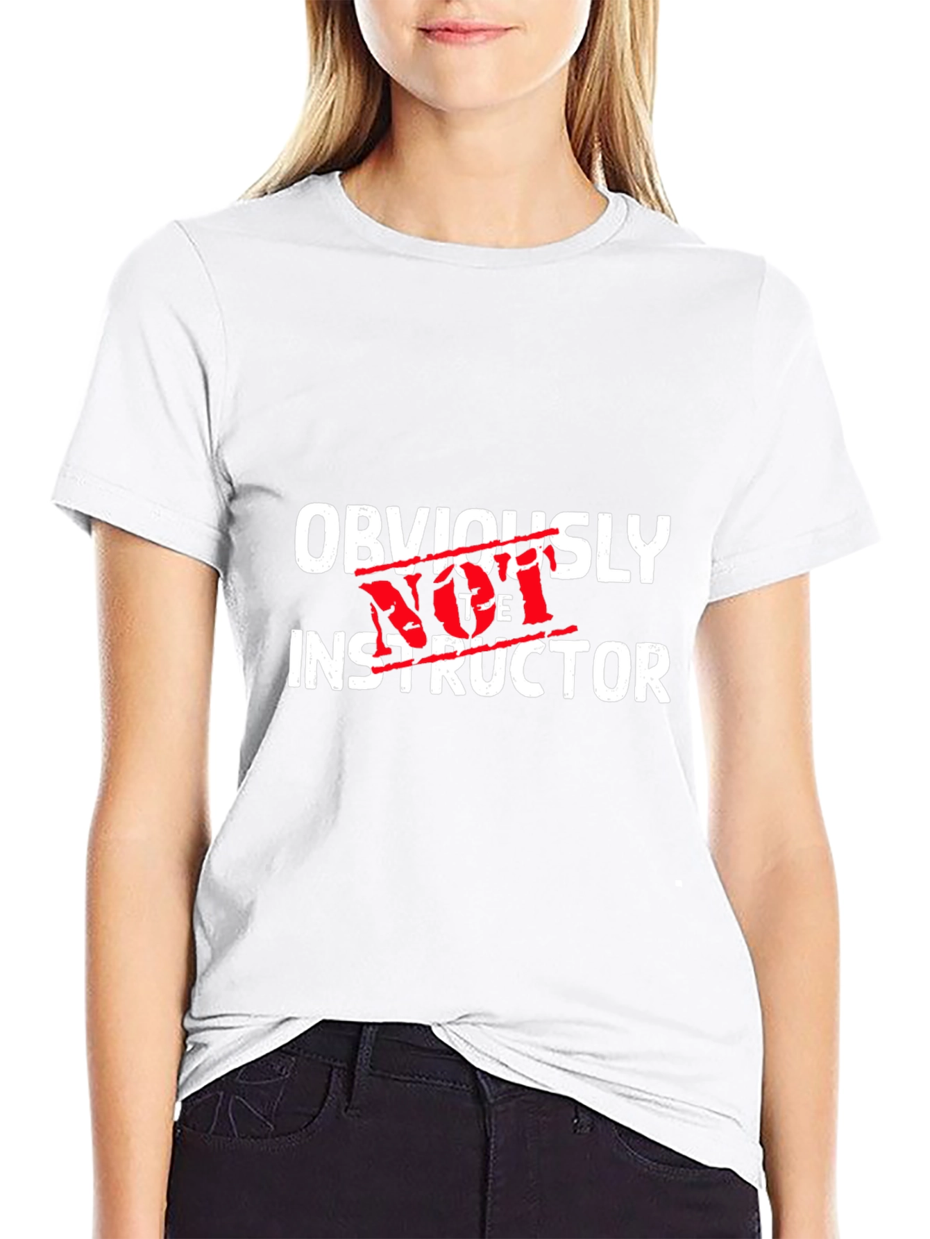 Obviously Not The Instructor Graphic Tee