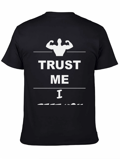 Trust Me I Lift Bro Black T-Shirt
