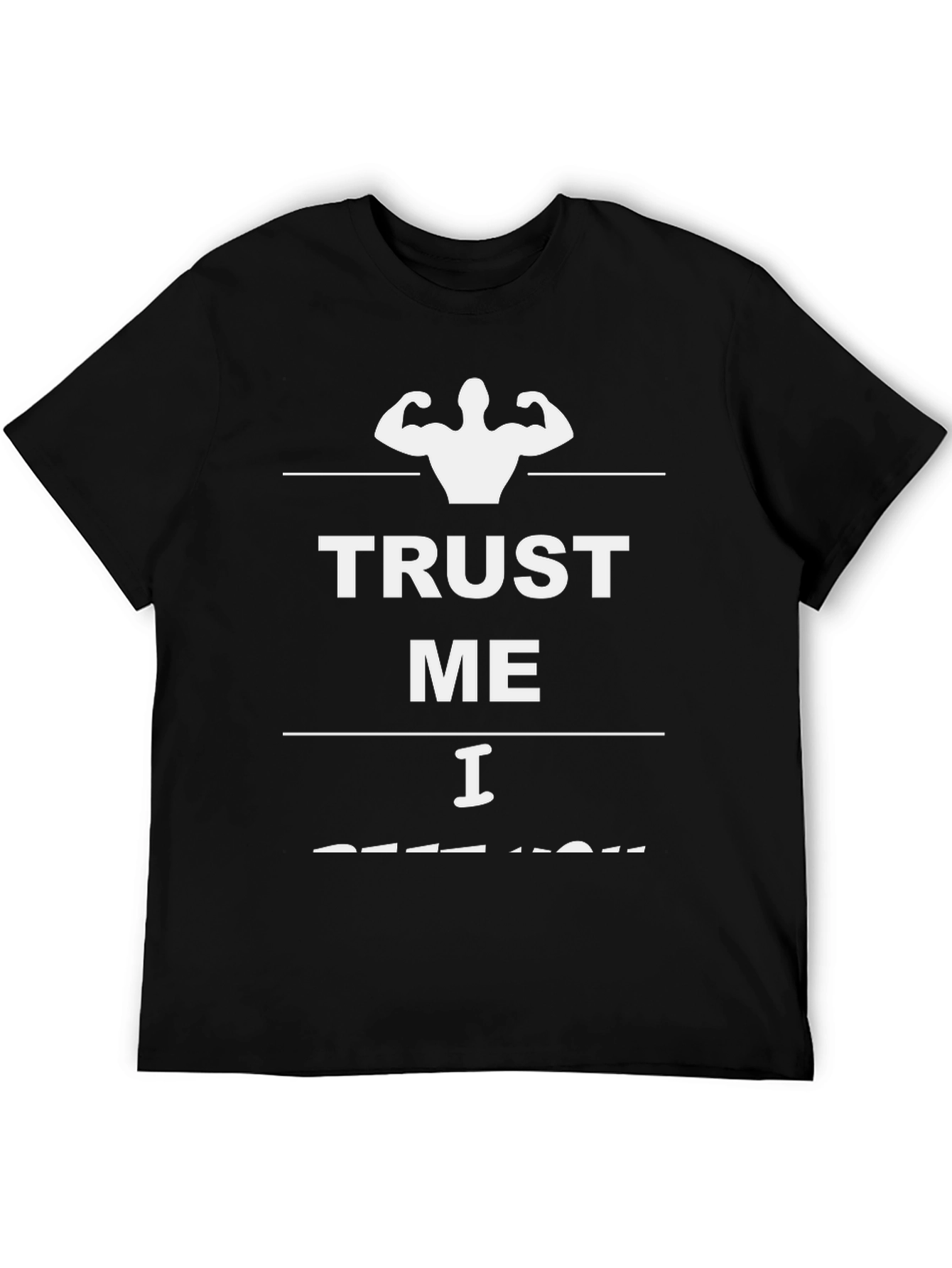 Trust Me I Lift Bro Black T-Shirt
