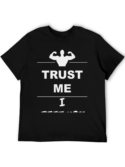 Trust Me I Lift Bro Black T-Shirt