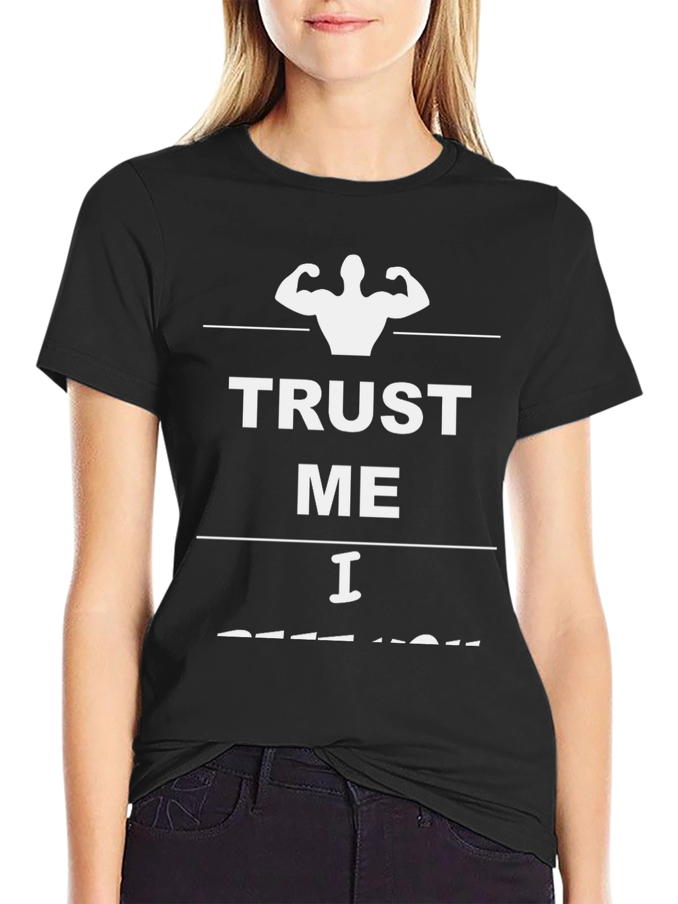 Trust Me I Lift Bro Black T-Shirt