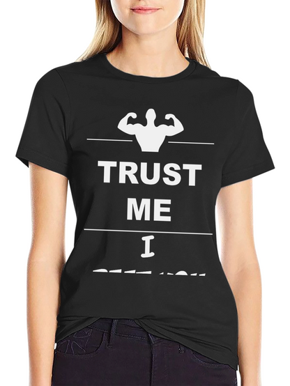 Trust Me I Lift Bro Black T-Shirt