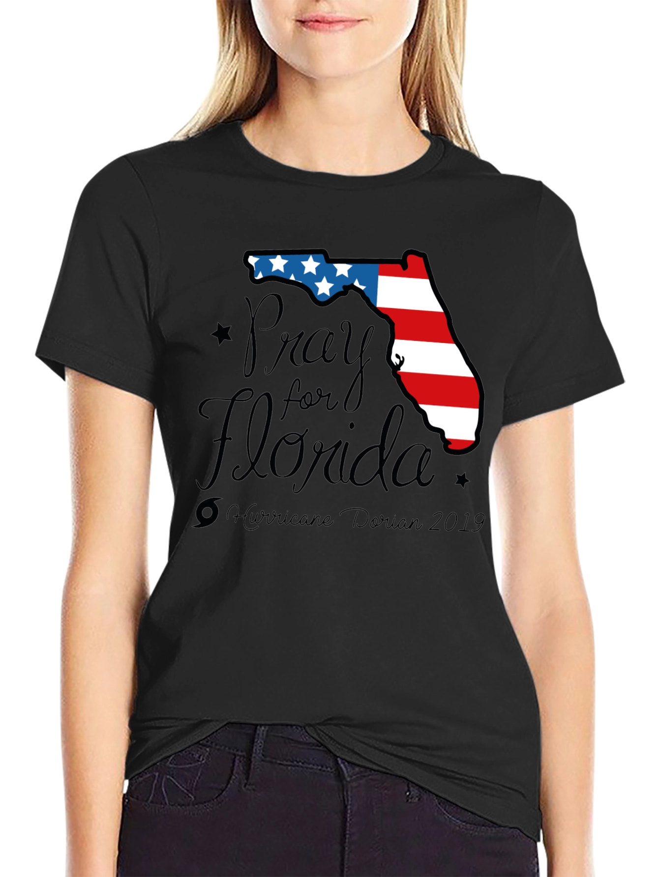 Pray for Florida T-Shirt Hurricane Dorian