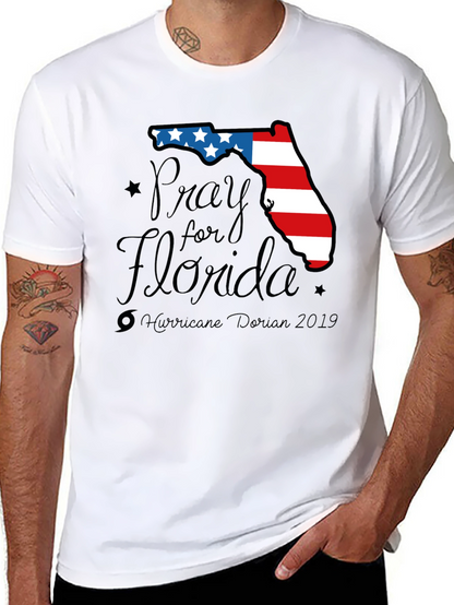 Pray for Florida T-Shirt Hurricane Dorian