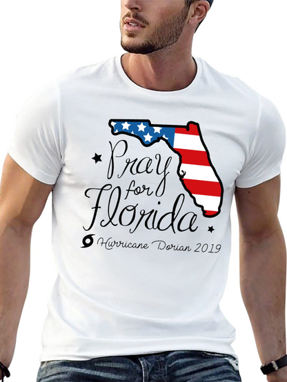 Pray for Florida T-Shirt Hurricane Dorian