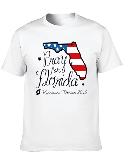 Pray for Florida T-Shirt Hurricane Dorian