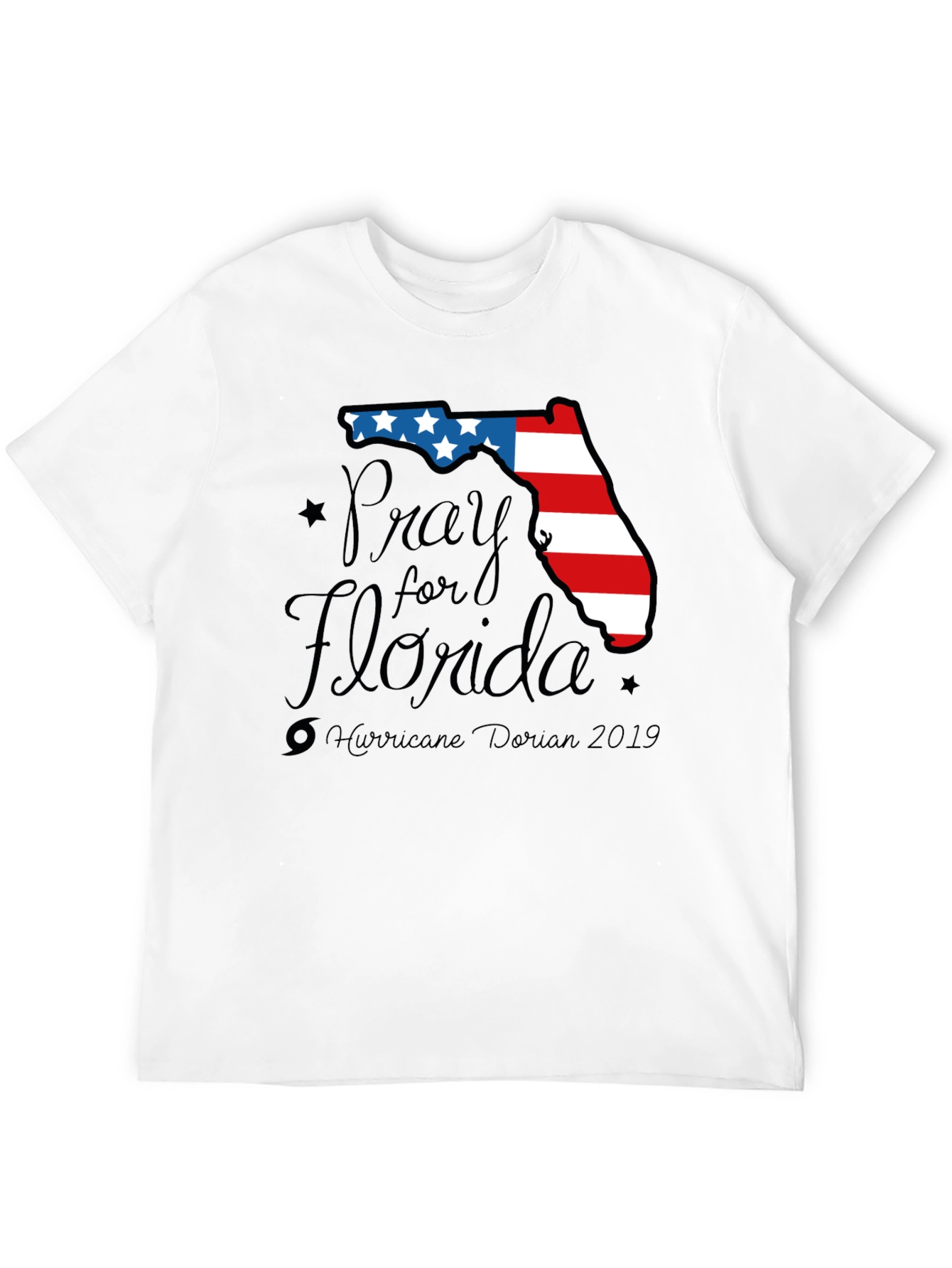 Pray for Florida T-Shirt Hurricane Dorian
