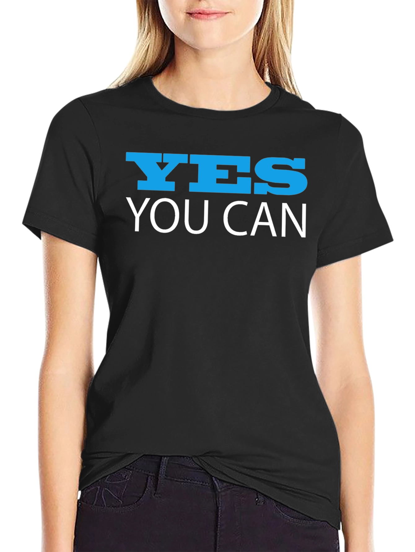 Yes You Can T-Shirt - Motivational Graphic Tee